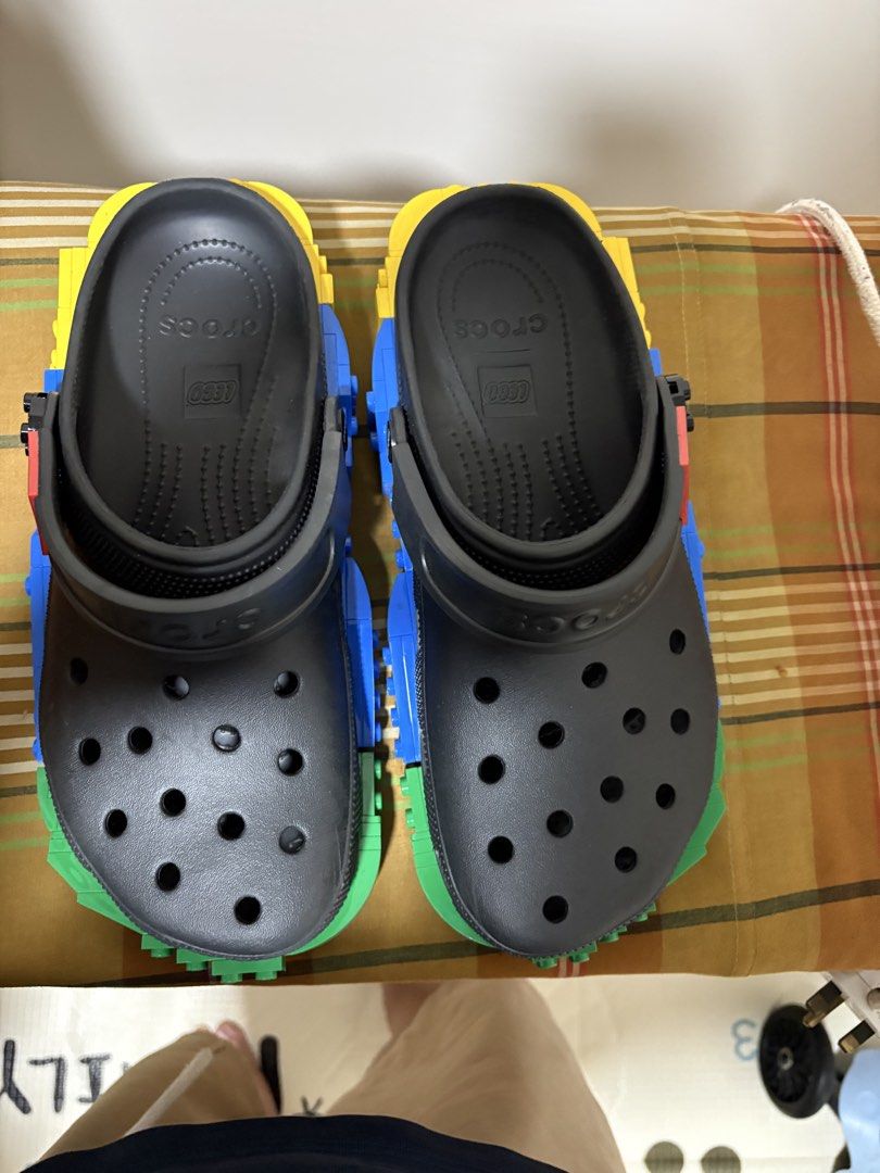 LEGO x Crocs Classic Clog Black, Men's Fashion, Footwear, Flipflops and ...
