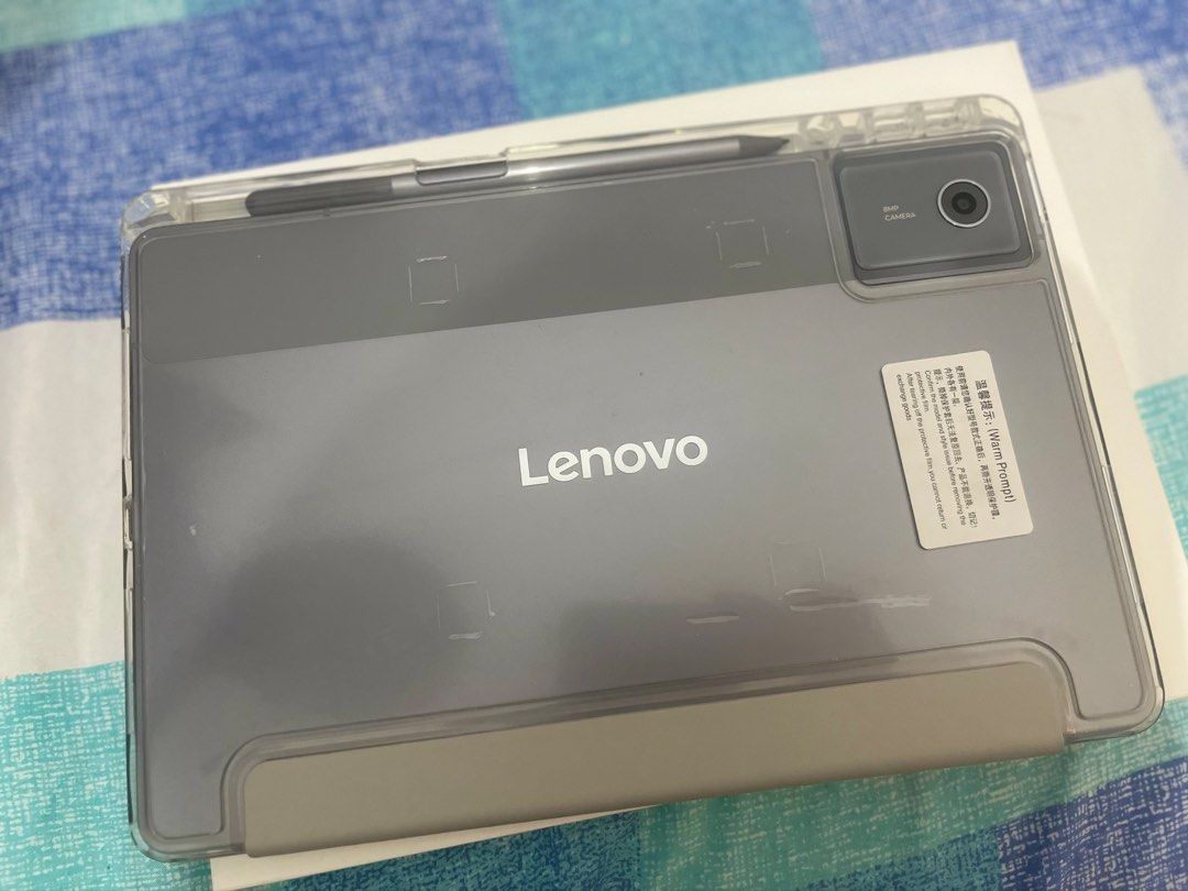 Lenovo Idea Tab (with Pen and Folio Case) (Category: Android) located in Makati City. Submitted by eleeayeley (Listing ID 1470412202, Image 3). Description: Negotiable Price :) Reason for selling: Need funds - Brand: Lenovo Idea Tab - Storage: 128GB - Inclusions: Original box, charger, folio case, and two stylus pens (grey and red) - Condition: Excellent, well-maintained - Features: AI-powered smart learning, bright display, responsive touch - Me