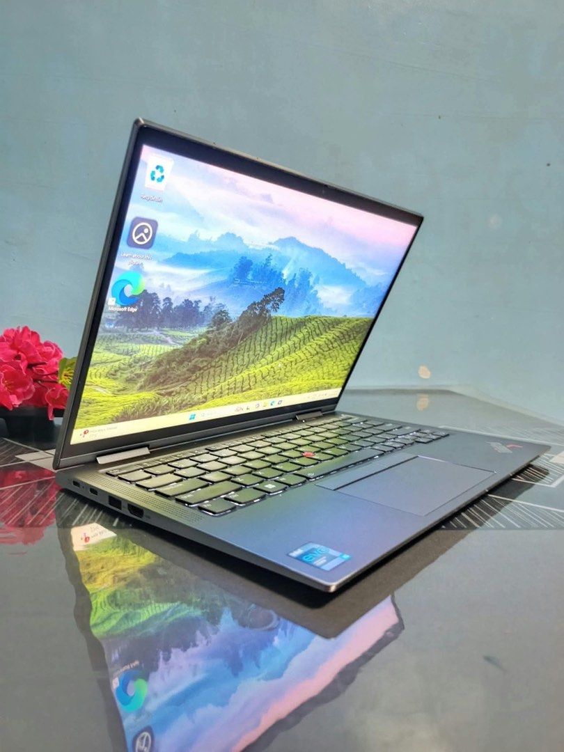 LENOVO X1 YOGA THINKPAD CORE i5 11th GENERATION (Category: Laptops & Notebooks) located in Manila. Submitted by estillomopatricia (Listing ID 1470405683, Image 2). Description: 19,000 🔥🔥🔥 LENOVO X1 YOGA THINKPAD CORE i5 11th GENERATION Convertible 2in1 touchscreen Processor i5-1135G7 2.80ghz 8cpus 8gb ram ddr4 256gb ssd nvme Intel iris xe graphics 14inch 1820x1200 touch Windows 11 Backlit keyboard 95%smooth Good condition Pouch Mouse Mousepad 