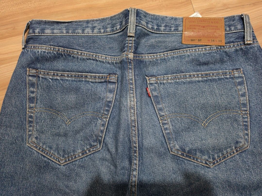 Levis 501ST Premium Leather patch Slim taper (Category: Jeans) located in Manila. Submitted by vtgmdn (Listing ID 1470451164, Image 3). Description: Levis 501ST Premium Leather patch Slim taper 3450 PHP + SF ACTUAL Dimension ➡️ 36 inches OUTSEAM ➡️ 40.5 inches HEM. ➡️ 7.7 inches ‼️ No COP ‼️ No COD ‼️ No Bugos Buyer Mode of payment ☑️ Payment first ✅ Gcash ✅ Landbank ✅ Unionbank ✅ Palawan.