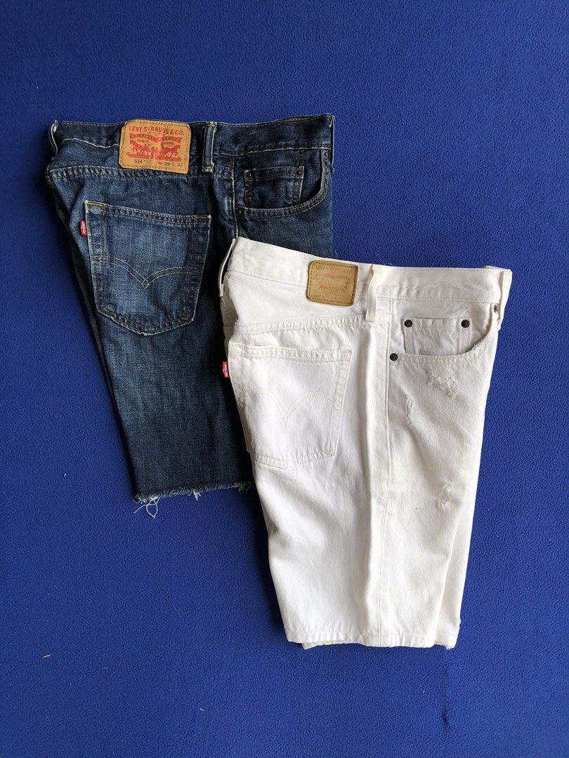Levi’s 514 and 501 shorts (Category: Shorts) located in Sipalay. Submitted by lptulak (Listing ID 1470508438, Image 2). Description: Levis 514 and 501 Shorts W-29-30 L-18.5 Excellent condition No issues 1500 for both.