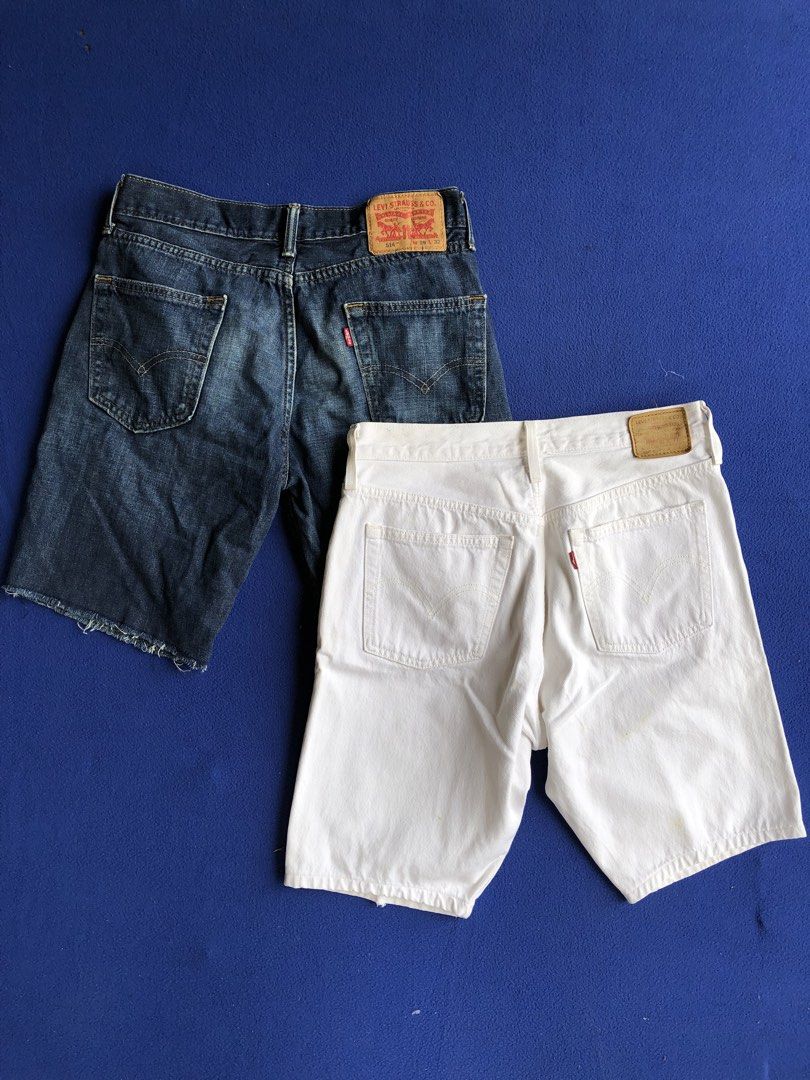 Levi’s 514 and 501 shorts (Category: Shorts) located in Sipalay. Submitted by lptulak (Listing ID 1470508438, Image 3). Description: Levis 514 and 501 Shorts W-29-30 L-18.5 Excellent condition No issues 1500 for both.