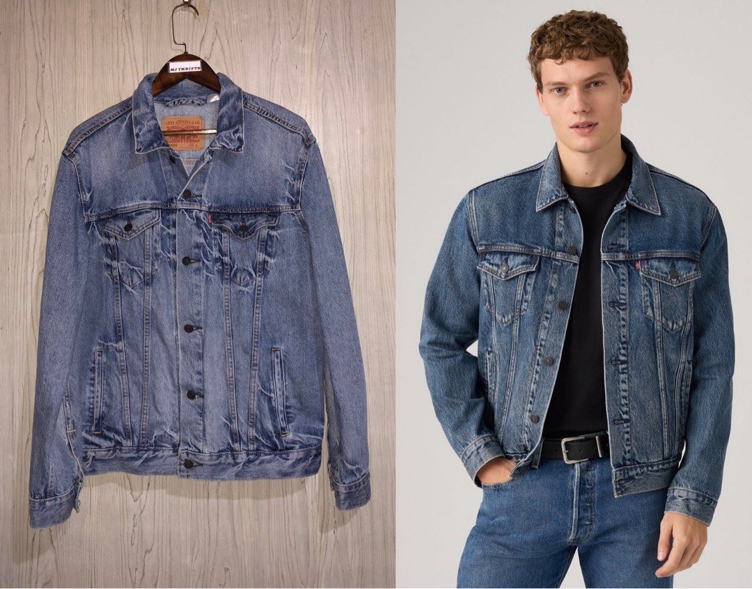 Levi’s denim jacket (Category: Coats, Jackets and Outerwear) located in Ozamiz City. Submitted by mj_thrifts (Listing ID 1470364440, Image 1). Description: Levi’s denim jacket W:22 x L:27 Excellent condition 9.5/10 1400+sf.