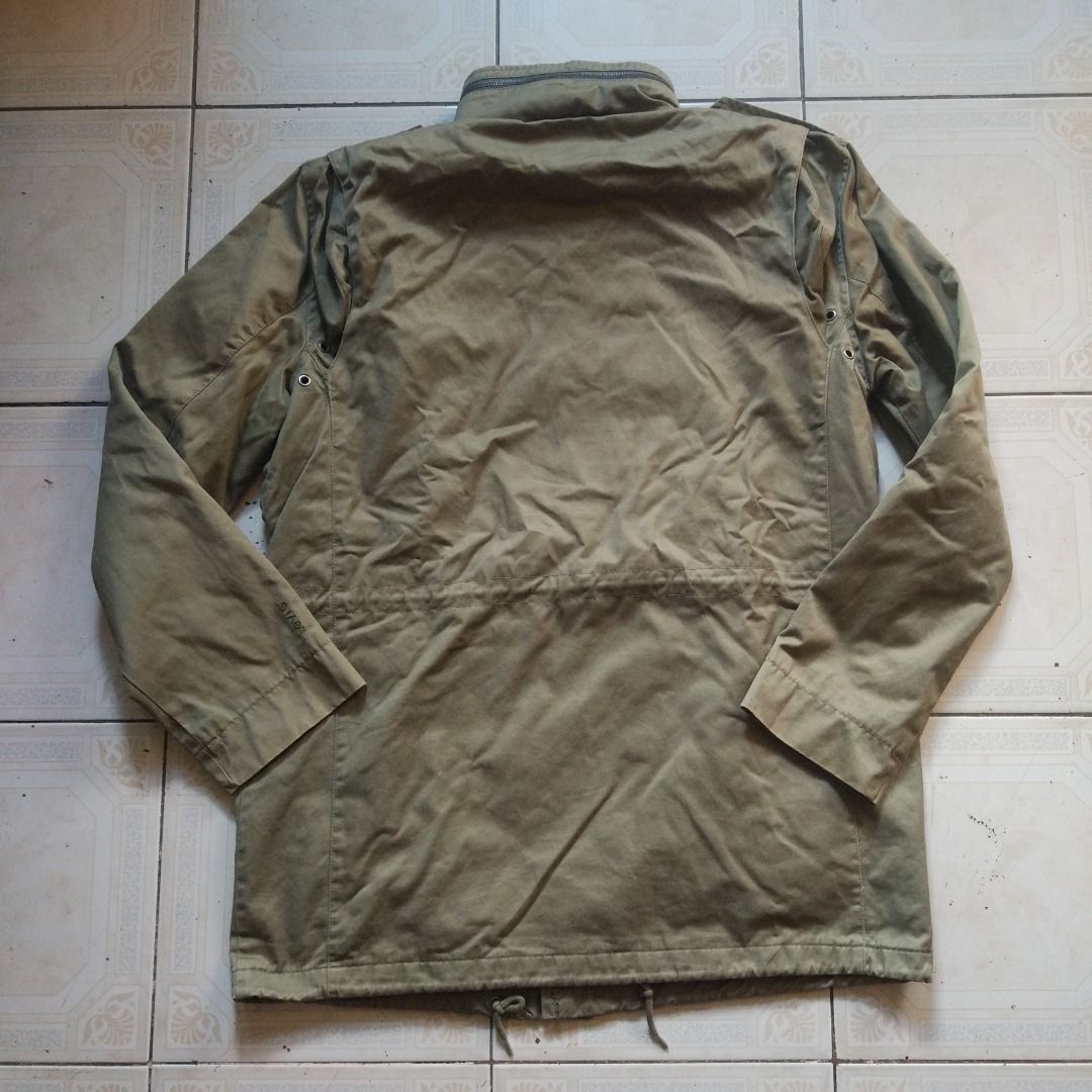 Levis OD M65 Military Jacket XL (Category: Coats, Jackets and Outerwear) located in Pasay City. Submitted by denimdude.ph (Listing ID 1470411135, Image 2). Description: fading at arm opening. last pic.