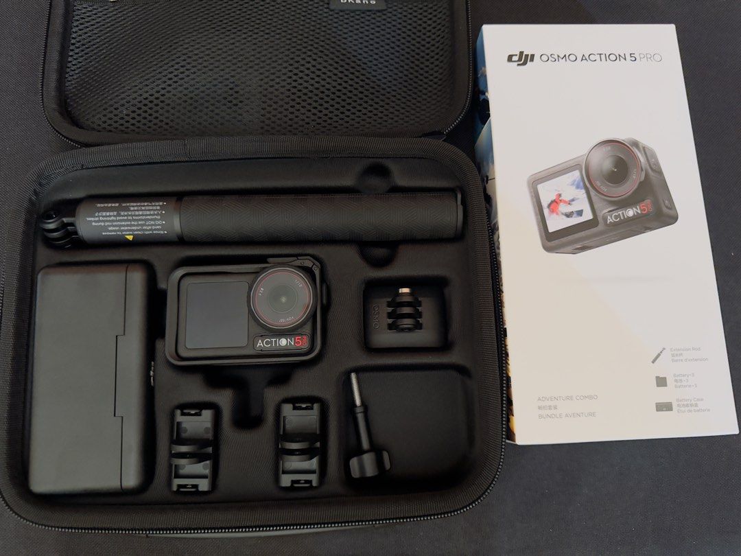 LIKE NEW – DJI Osmo Action 5 Pro (Only used once) (Category: Cameras) located in Tarlac. Submitted by iamleeyam (Listing ID 1470534413, Image 3). Description: 🔥 LIKE NEW (Used Once) – DJI Osmo Action 5 Pro Selling my DJI Osmo Action 5 Pro in pristine, like-new condition. I only bought it for a single trip and used it for just a few hours. It has been sitting safely in its box ever since. Letting this go strictly because I urgently need funds dur
