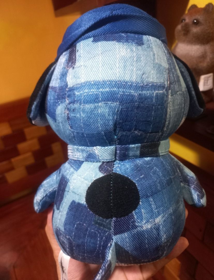 Limited Edition Peanuts x FDMTL Olaf Denim Patchwork Plush Toy (Category: Plushies & Soft Toys) located in Pugo. Submitted by mhylee_fang1989 (Listing ID 1470547846, Image 2). Description: .