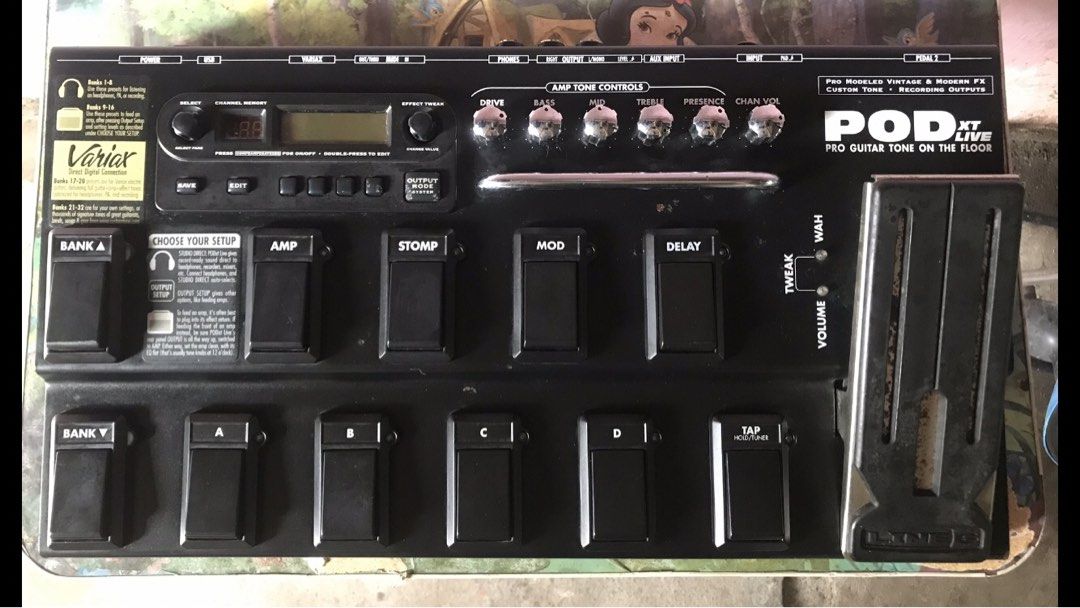 LINE 6 POD XT LIVE (Category: Musical Instruments) located in Manila. Submitted by gianflik (Listing ID 1470364800, Image 1). Description: for sale : LINE 6 POD XT LIVE asking price: 10k with power supply and carrying softcase all knobs switches and buttons working test all you want item location: south cembo taguig thanks for viewing not ibanez marshall peavey mesa boogie laney gibson fender washburn.