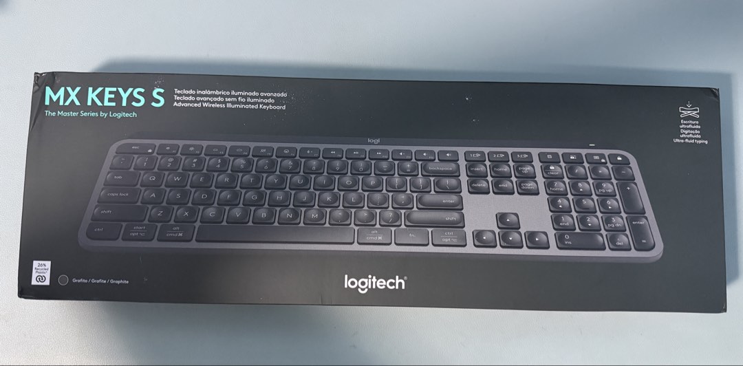 Maxx Tech Keyboard Logitech MX Keys S Advanced Wireless Keyboard, Computers & Tech, Parts ...