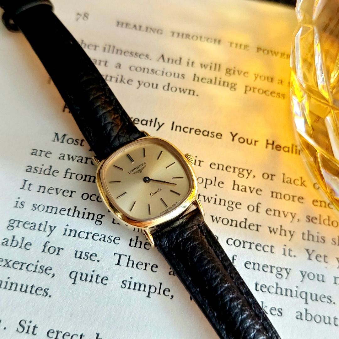 Longines Vintage Watch Ref. 6203 (Category: Luxury Watches) located in Balanga. Submitted by crepuscularnoctis (Listing ID 1470368516, Image 3). Description: -Maker: LONGINES -Era: 1980s -Case Size: Approx. 22mm -Lug Size: 12mm -Model: 960 6203 -Movement: Quartz -Case Material: Gold Plated -Bracelet: Genuine Leather Aftermarket Strap -Condition: 9/10 Newly Serviced -Overall excellent condition F.B Page: Crepuscular Noctis Reminder: Please note th