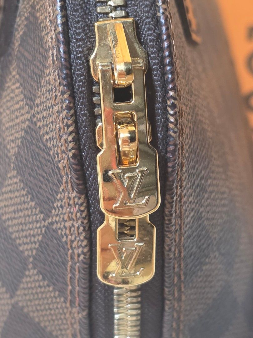 Louis Vuitton Alma BB Damier Ebene | Authentic | Lightly Used (Category: Luxury Bags & Wallets) located in Pasig City. Submitted by theprelovededitbyk (Listing ID 1470450033, Image 3). Description: Louis Vuitton Alma BB | Damier Ebene 🤎 Lightly used and well-maintained, with minimal signs of use. Personally purchased from a Louis Vuitton boutique. Comes with original accessories, dust bag, and inclusions as shown in photos. RFS: Closet declutter