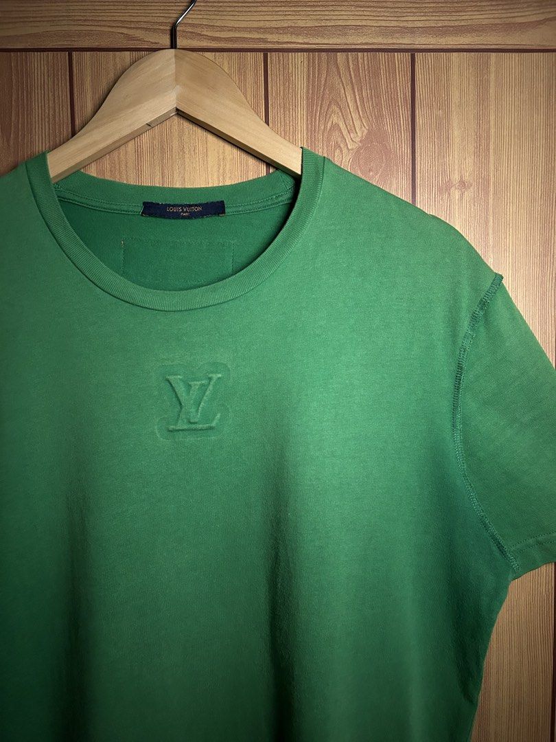 Louis Vuitton LVD Debossed Tee (Category: Tshirts & Polo Shirts ) located in Manila. Submitted by zerowasteco. (Listing ID 1470521245, Image 2). Description: -Excellent Condition -Dimes:L29xW22 -Size XL on tag Dm for more info!.