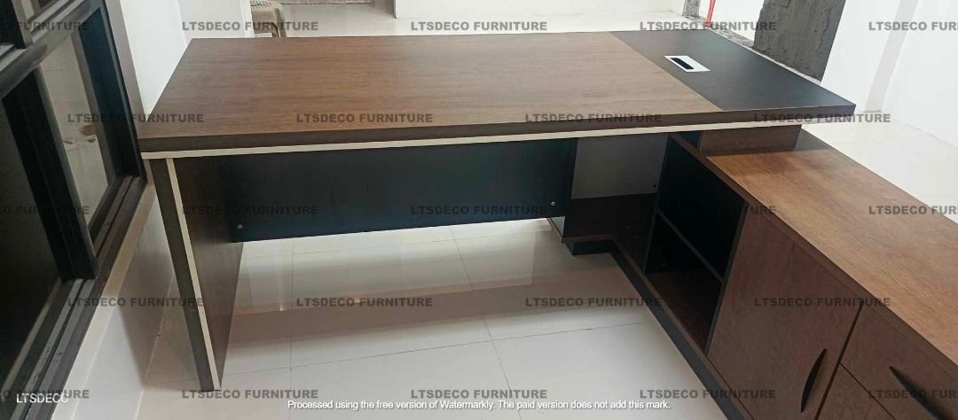 L-TYPE TABLE OFFICE FURNITURE (Category: Everything Else Others) located in Quezon City. Submitted by meril.ltsdeco09 (Listing ID 1470398540, Image 2). Description: OUR PRODUCTS LINE & SERVICES Office Partitions & Workstations ☑Modular partitions ☑ BPO workstations ☑ cubicles ☑ floor-to-ceiling dividers ☑ toilet partitions ☑ operable walls & accordion doors Office Furniture ☑ Executive chair ☑ clerical chair ☑ mesh chair ☑ visitor chair ☑ gang & 