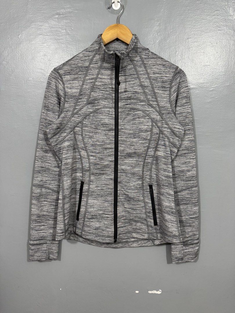 Lululemon - Define Jacket - Dot 10 (Category: Coats, Jackets and Outerwear) located in Manila. Submitted by sophisticatedgoons (Listing ID 1470471024, Image 1). Description: Lululemon Bedazzled Define Jacket Dot 10 Dimes: 19" x 25-27" (front&back) 9/10 condition No issue Need little wash to remove tailors chalk Authentic and Presentable.
