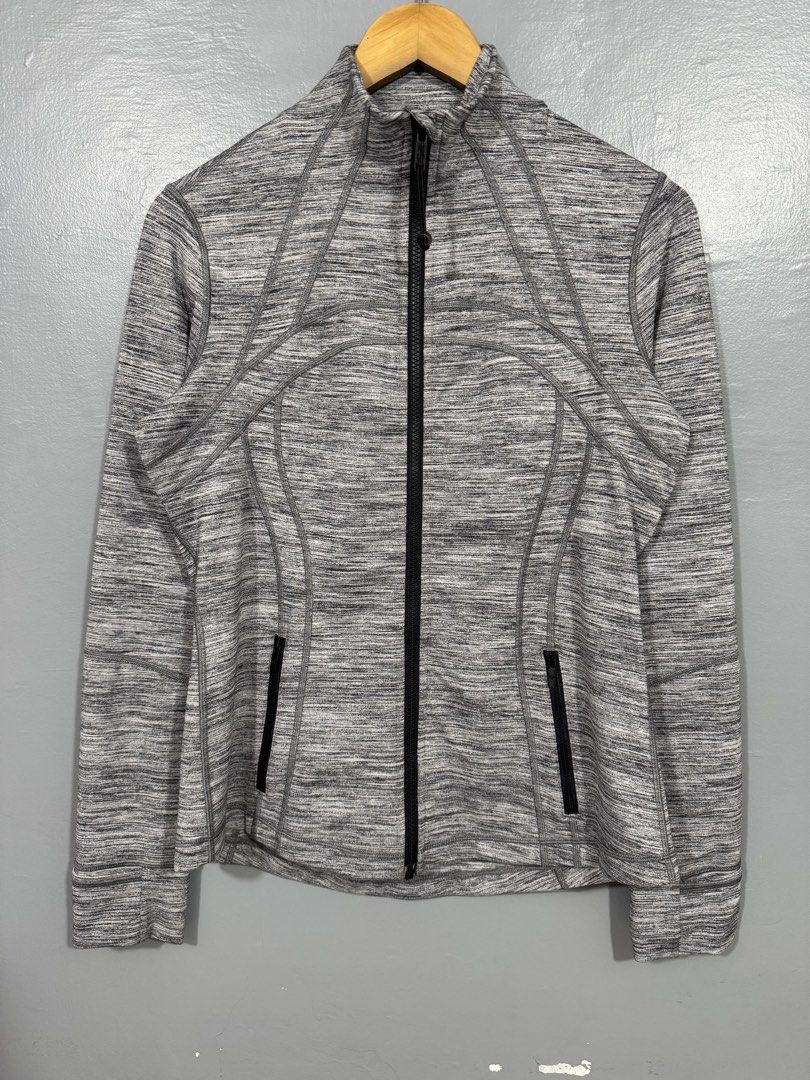 Lululemon - Define Jacket - Dot 10 (Category: Coats, Jackets and Outerwear) located in Manila. Submitted by sophisticatedgoons (Listing ID 1470471024, Image 2). Description: Lululemon Bedazzled Define Jacket Dot 10 Dimes: 19" x 25-27" (front&back) 9/10 condition No issue Need little wash to remove tailors chalk Authentic and Presentable.
