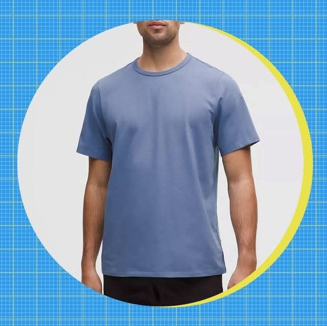 Lululemon Mens Zeroed Shirt Blue Size XL (Category: Activewear) located in Meycauayan. Submitted by epicforest_231b9d (Listing ID 1470353130, Image 2). Description: - Brand/Model: Lululemon Men's Zeroed In Shirt - Color: Blue - Size: XL - Measurements: Width 22" | Length 27" - Details: Classic short sleeve crewneck with signature logo near bottom hem - Condition: Clean fabric, no flaws, well-kept.