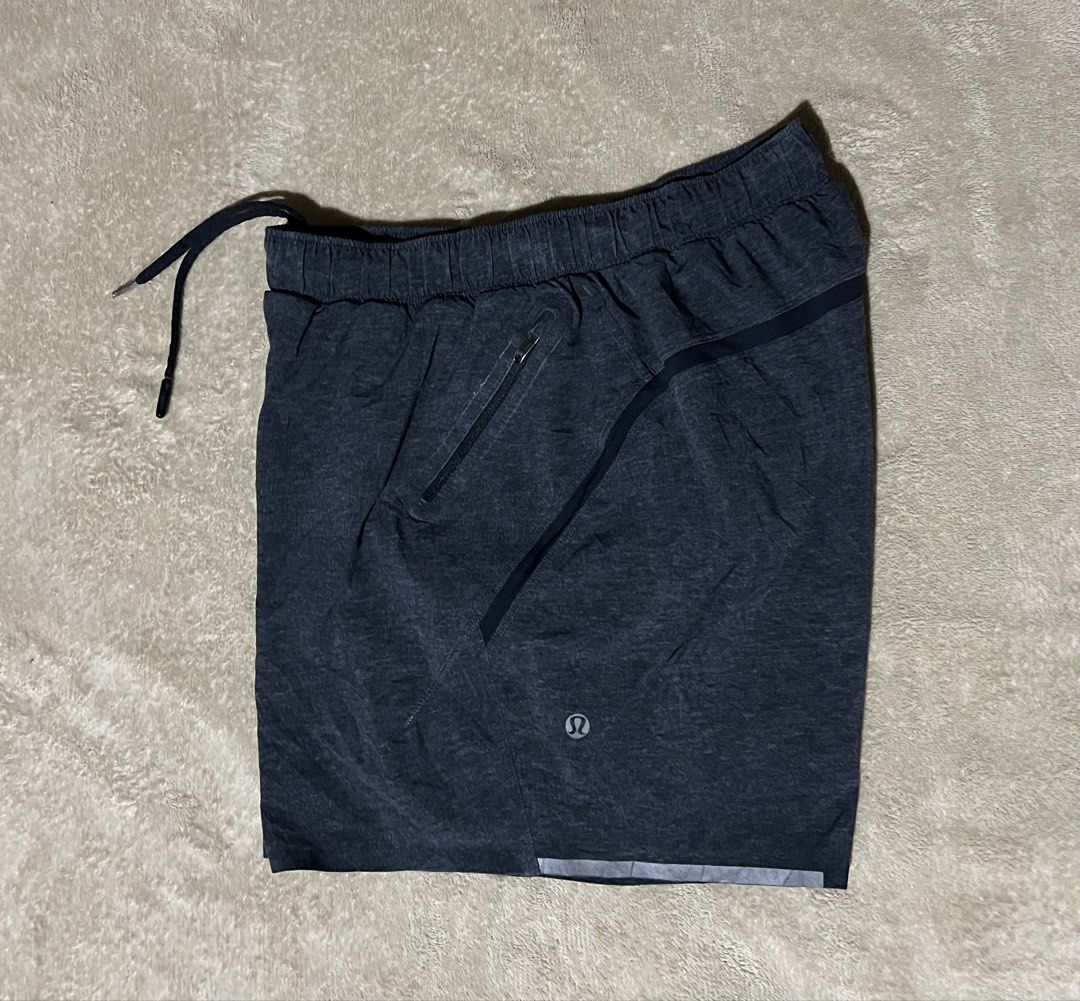 Lululemon Surge Short (Category: Shorts) located in Cebu City. Submitted by jlturno1999 (Listing ID 1470381218, Image 2). Description: Lululemon Surge Short Good condition 26-34 waistline adjustable, 14 length 9/10 color rate or better Legit/authentic Sign of usage reflectorized Need wash.