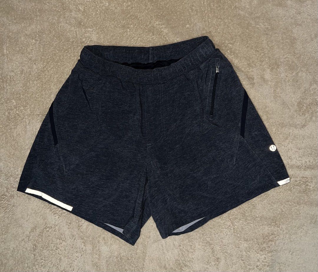 Lululemon Surge Short (Category: Shorts) located in Cebu City. Submitted by jlturno1999 (Listing ID 1470381218, Image 3). Description: Lululemon Surge Short Good condition 26-34 waistline adjustable, 14 length 9/10 color rate or better Legit/authentic Sign of usage reflectorized Need wash.