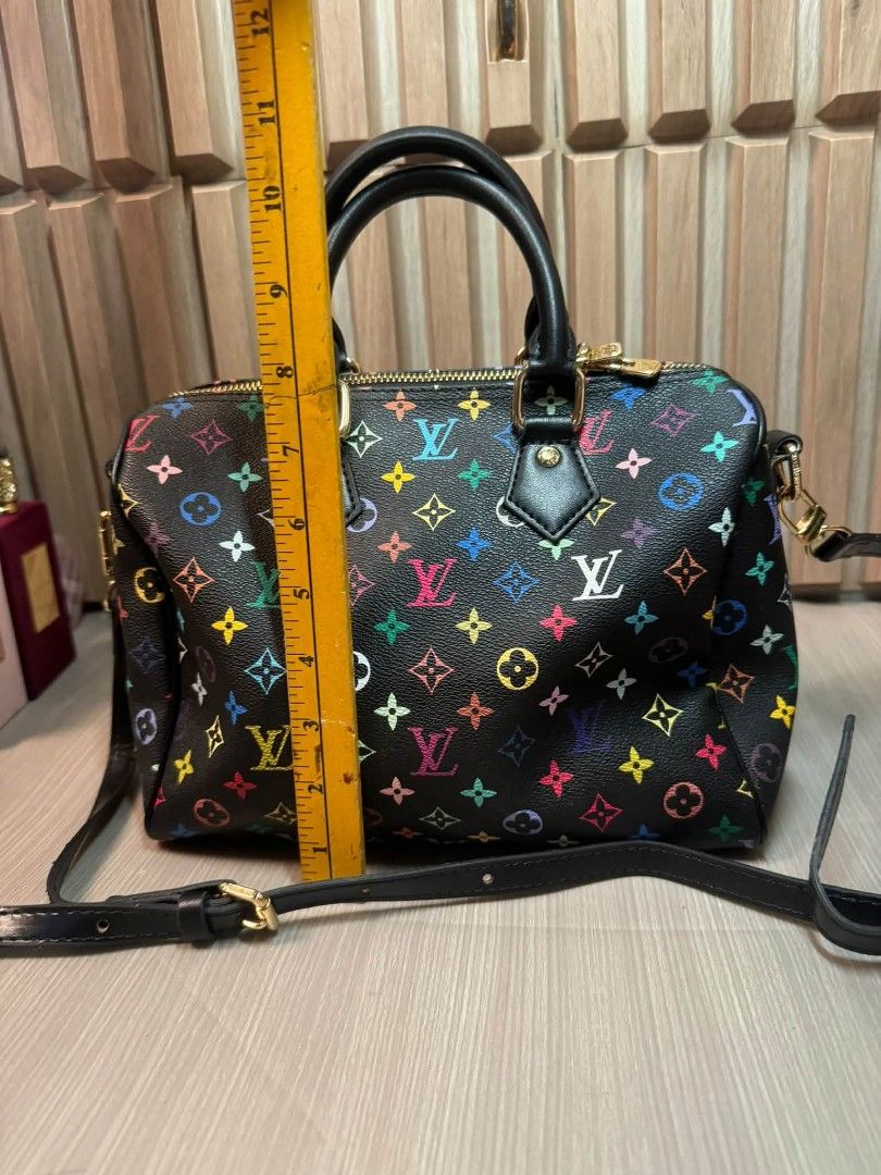 Lv multi color docs bag with strap (Category: Luxury Bags & Wallets) located in Manila. Submitted by vilmabrandedukaybags (Listing ID 1470509395, Image 3). Description: Louiss Vuitton multi color doctors bag with strap.