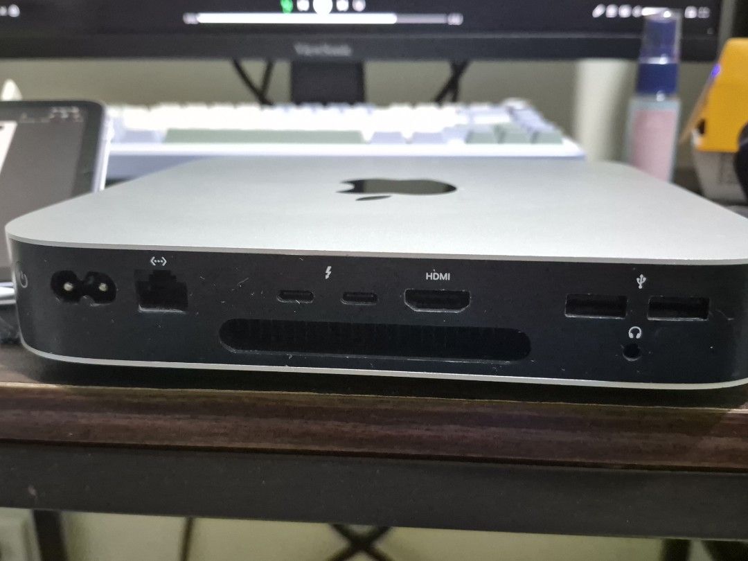 Mac Mini M2 (Category: Desktops) located in Cebu City. Submitted by g_gwe3 (Listing ID 1470484527, Image 2). Description: For Sale: Mac Mini (16GB / 256GB) M2 Chip, 16GB RAM, 256GB SSD Inclusions: Unit, Original Power Cord, and 3D Printed Stand Condition: 💯 100% smooth and working perfectly No issues, hidden defects, or iCloud lock Well-taken care of Can send videos and other photos before shipping out / Upon request :) Transaction Options: 📍 M