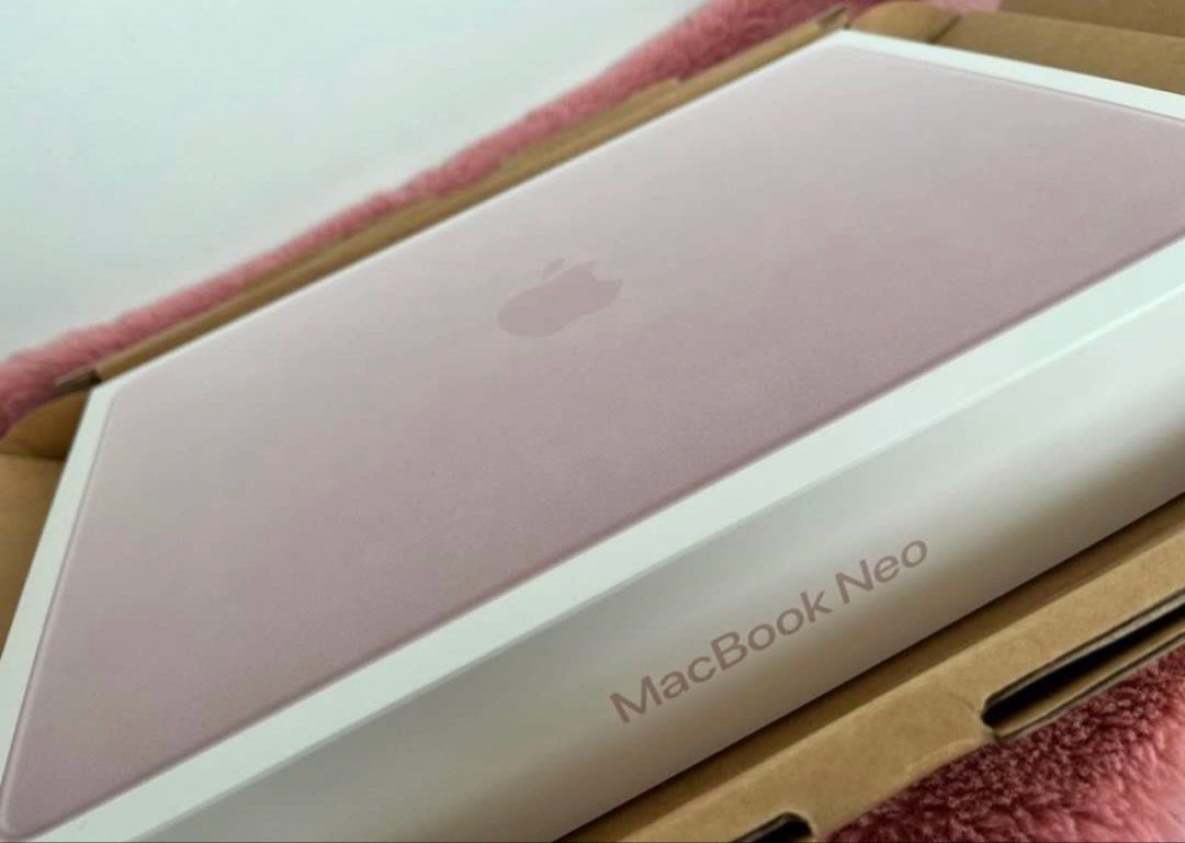 MacBook Neo Blush Pink Like New (Category: Laptops & Notebooks) located in Bulacan. Submitted by buyfromrich (Listing ID 1470540995, Image 3). Description: MacBook Neo Blush A18 Chip 8GB RAM 256GB SSD Like new 40 cycle count 100% battery capacity Complete with box, charger, receipt showing purchase. Rfs: Just bought for the color. Nanawa ako agad. Firm on the price! Lowballers can go elsewhere Brand new is at 40K ++ Free silicon case like new Fre