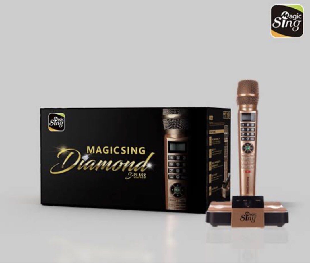 Magic Sing Diamond S Class (Category: Microphones) located in Manila. Submitted by thenicnic (Listing ID 1470408046, Image 1). Description: The item was used but not abused. Lady owned item. No issue or damages. Bought 36,900. .