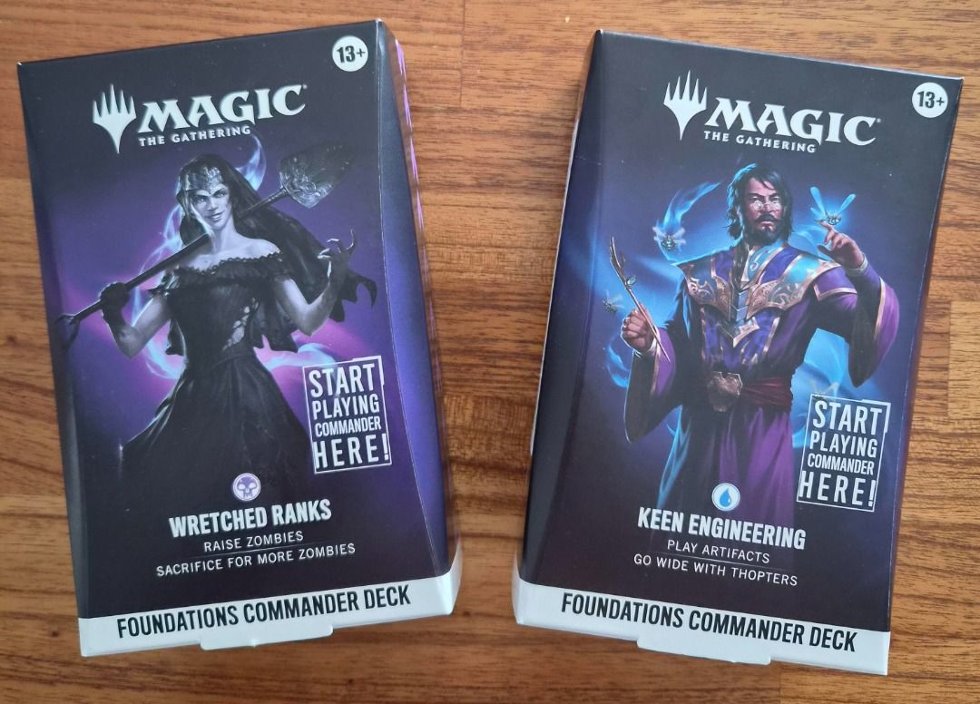 Magic: The Gathering Foundations Commander Deck English, Toys ...