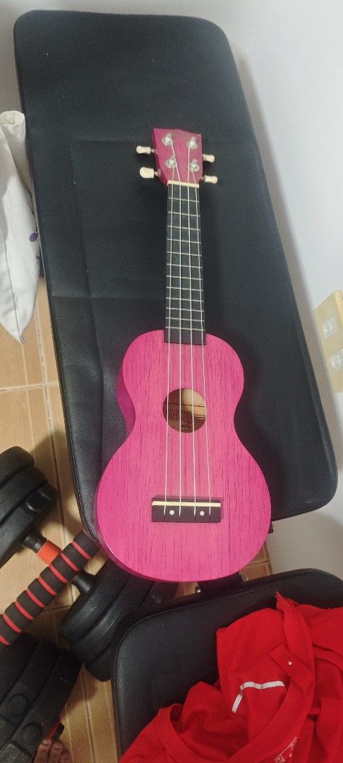 Mahalo Pink Ukulele MK1PTP (Category: Musical Instruments) located in Marikina City. Submitted by enokirob (Listing ID 1470431327, Image 3). Description: selling for rush, slight nego..