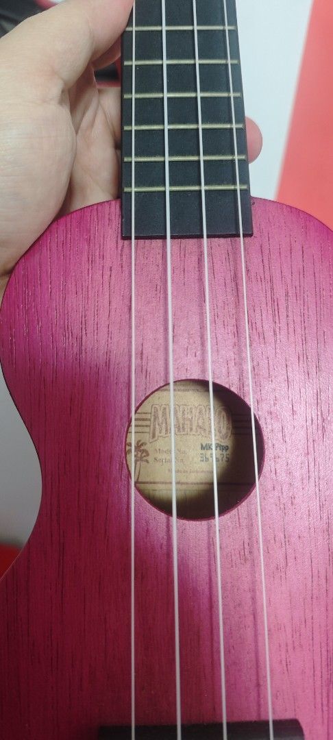 Mahalo Pink Ukulele MK1PTP (Category: Musical Instruments) located in Marikina City. Submitted by enokirob (Listing ID 1470431327, Image 2). Description: selling for rush, slight nego..