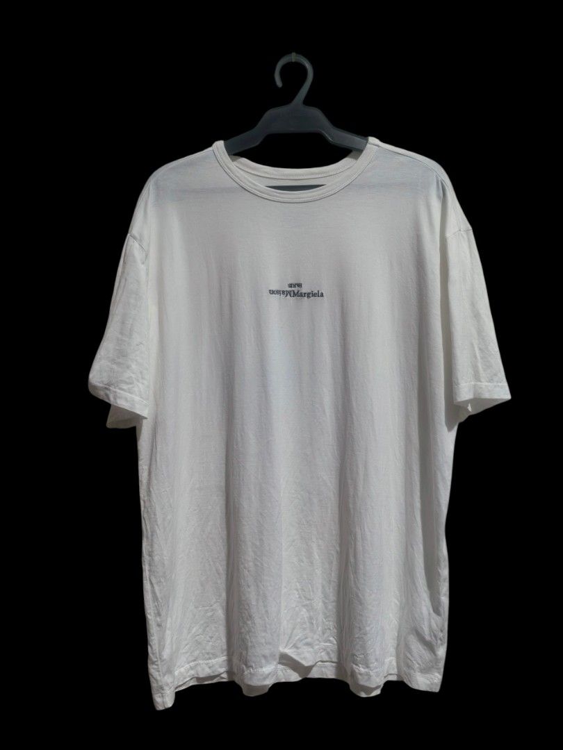 Maison margiela Embroidered tee (Category: Tshirts & Polo Shirts ) located in Vinzons. Submitted by khasanche43622 (Listing ID 1470494078, Image 1). Description: Excellent condition Almost brandnew condi L-28 W-22.5.