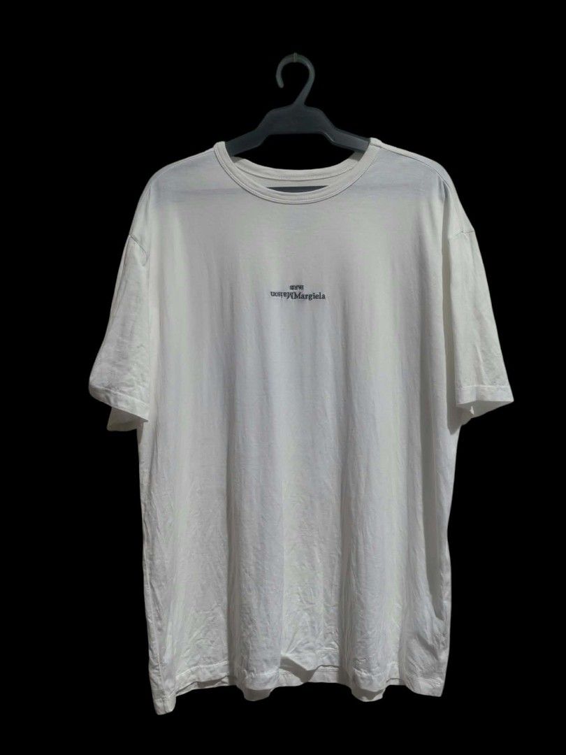 Maison margiela embroidered tee (Category: Tshirts & Polo Shirts ) located in Daet. Submitted by thriftnidiegz (Listing ID 1470499499, Image 1). Description: excellent condi almost brandnew condi L-28 W-22.5.