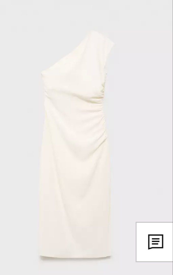 Mango One Sided Dress (Category: Dresses) located in Muntinlupa City. Submitted by itsrosecloset (Listing ID 1470475584, Image 1). Description: Brand new with tag .