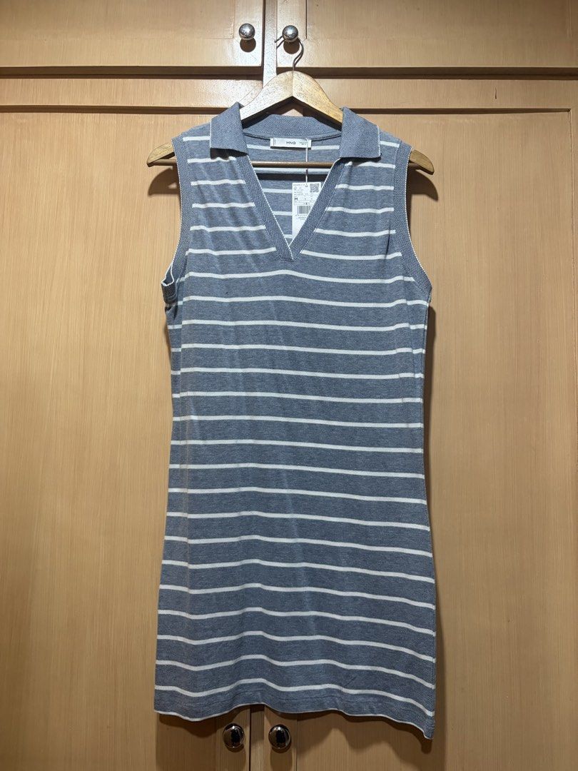 Mango Stripes Dress (Category: Dresses) located in Muntinlupa City. Submitted by itsrosecloset (Listing ID 1470474426, Image 2). Description: Brand new with tag.