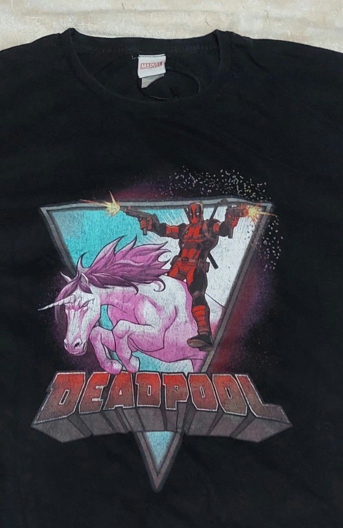 Marvel Deadpool Unicorn (Category: Tshirts & Polo Shirts ) located in Daet. Submitted by stonervoid (Listing ID 1470510517, Image 2). Description: Marvel Deadpool Unicorn 22x27 400 shipped.