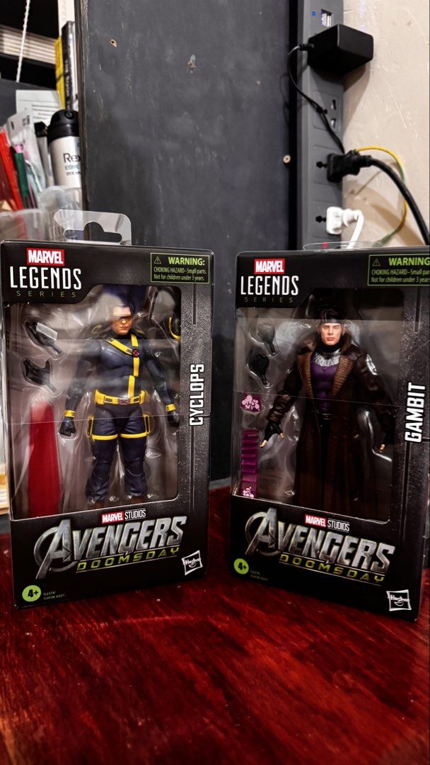 Marvel Legends Avengers Doomsday Cyclops And Gambit Action Figures (Category: Figurines & Statues) located in Valenzuela. Submitted by kendrick1112 (Listing ID 1470471196, Image 1). Description: Gambit : 2499 Cyclops : 2699 As Pack : 4999.