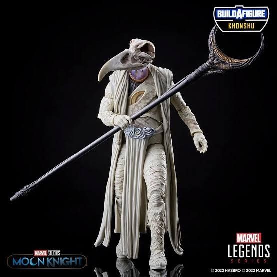Marvel Legends Moonknight Konshu BAF (Category: Action & Battle Toys) located in Manila. Submitted by sofycetoys (Listing ID 1470417677, Image 1). Description: FOR SALE: Marvel Legends Moonknight Konshu Price: 2799 Issues: None Condition: Loose 📍: Caloocan 🚚 : Lalamove/JNT/LBC 💵: Gcash/BPI.