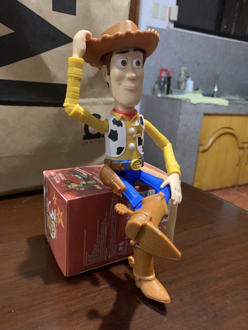 Mattel Woody Medium Size Playscale (Category: Action & Battle Toys) located in San Fernando. Submitted by carirenzooi (Listing ID 1470376697, Image 2). Description: This toy is brand new, not played with and not even displayed.