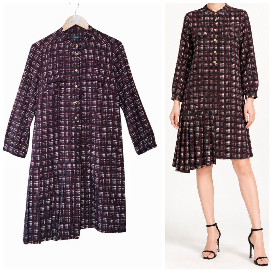 Max & Co shift dress (Category: Dresses) located in Caloocan City. Submitted by modishthriftstore (Listing ID 1470512198, Image 1). Description: Max& Co Assymetrical hem Dress ❤M-L S:17 C:20 L:37-38.
