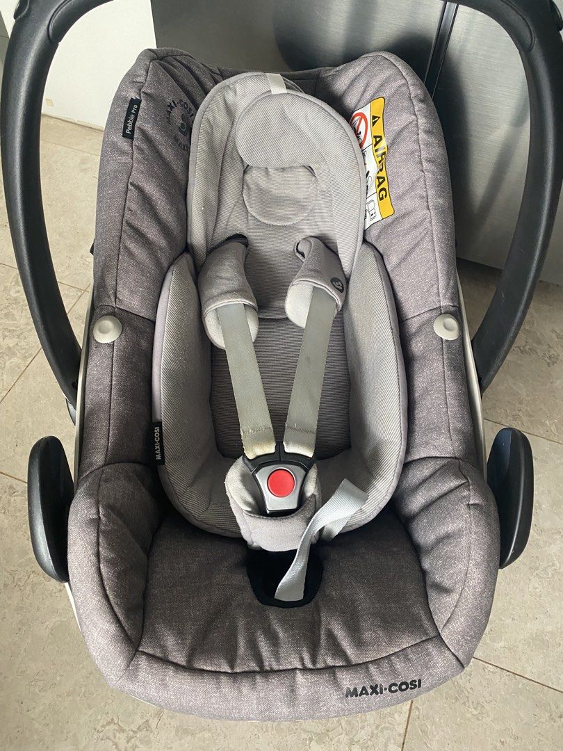 Maxi-Cosi Pebble Pro Infant Car Seat Grey, Babies & Kids, Going Out ...