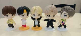 BTS McDonald's TinyTAN Figures Set of 4, Toys & Collectibles, Figurines ...