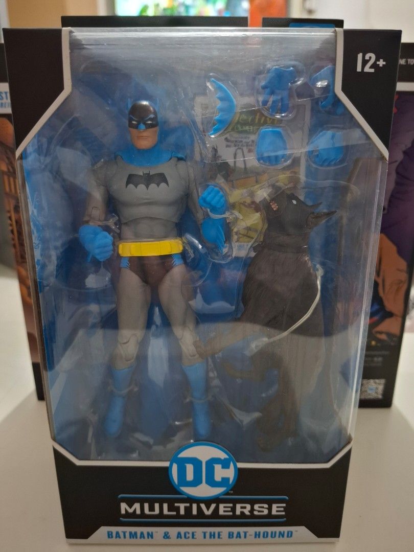 McFarlane Toys Batman Silverage (Category: Action & Battle Toys) located in Bacoor. Submitted by southhobbiekulture (Listing ID 1470384584, Image 1). Description: For Sale Only McFarlane Toys DC Multiverse Batman & Ace Silverage MISB P2500 Loc. Bacoor Gcash/BPI/Unionbank/Gotyme Lalamove Lbc Cop (SF Only) Grab.