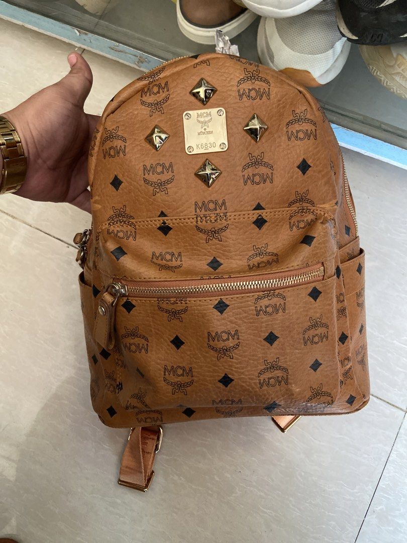 Mcm Back Pack (Category: Luxury Bags & Wallets) located in Iloilo. Submitted by thrift-to-thrift-ukay (Listing ID 1470383531, Image 2). Description: Mcm Back pack Size Medium to Semi Large Authentic/Legit Rank A Condition.