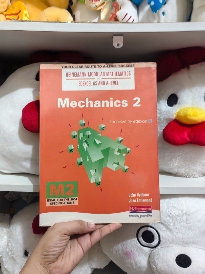 Mechanics 2 Senior High Math Textbook Book (Category: Textbooks) located in San Jose del Monte. Submitted by chimkenugets (Listing ID 1470448452, Image 1). Description: No annotations or markings.
