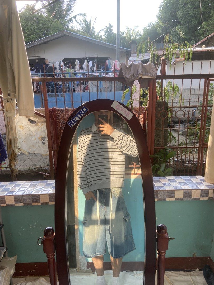 (medium) blue washed cargo jorts (Category: Shorts) located in Cagayan de Oro. Submitted by michaelpecenio (Listing ID 1470350595, Image 2). Description: waist 29 length 23 thigh 15 hem 14 hard denim heavyweight excellent condi no issue cr 10/10.