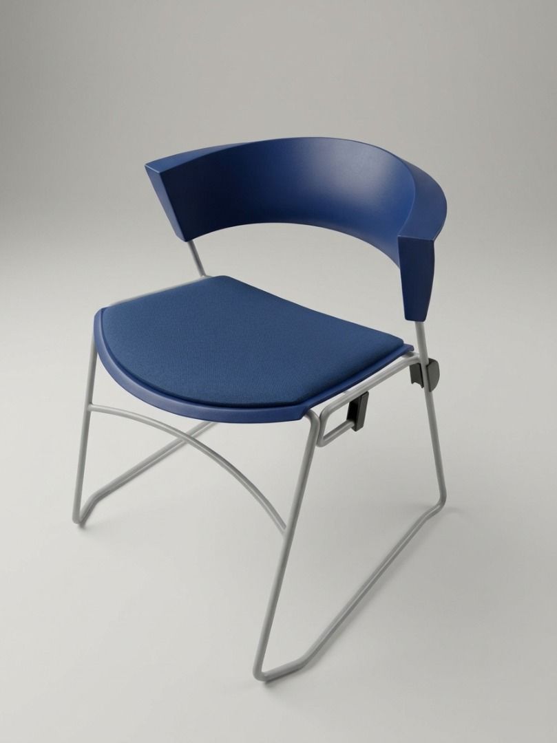 MEETING CHAIR (Category: Office Furniture & Fixtures) located in Valenzuela. Submitted by jesspesongco (Listing ID 1470402483, Image 1). Description: MEETING CHAIR BRAND: JAPAN PRICE: P2,500 ✔️Ergonomic design with a comfortable deep blue curved backrest ✔️Soft cushioned seat for all-day comfort 📍 LOCATION: OFFICEBUSTERS BALINTAWAK 👤 Look for: Hesus 📞 0961 690 4709.