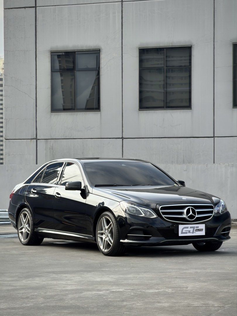 Mercedes-Benz E220 CDI Sport (A) (Category: Used Cars) located in Pasig City. Submitted by gtautoph (Listing ID 1470454391, Image 1). Description: ⬛️🟥🟨 FOR SALE 🟨🟥⬛️ 2014 Mercedes-Benz E220 CDI 2.2L 4-Cylinder Turbo Diesel Engine 7-Speed Automatic Transmission Sunroof 52k Kilometers Rear-Wheel Drive (RWD) Front & Rear Disc Brakes Dual Exhaust Finishers Comfort, Sport & Individual Driving Modes AGILITY CONTROL Suspension Black on Black Leather
