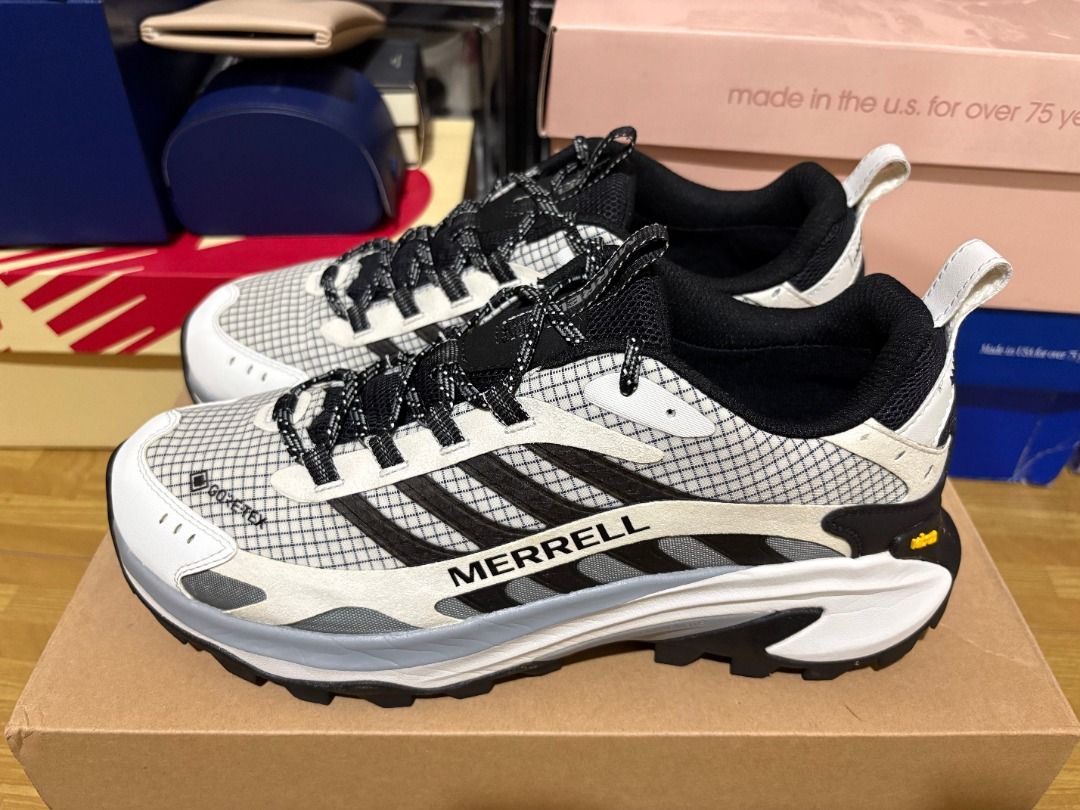 Merrell Moab Speed 2 Gore-Tex (Ash/Black) - Size 9 (Category: Casual Shoes) located in Santa Rosa. Submitted by senpaik (Listing ID 1470490372, Image 3). Description: Merrell Moab Speed 2 GTX Size 9 Condition: 9/10 No issue Used 3-4 times only for walking, not hiking Bought from Japan Price slightly negotiable DM if interested.