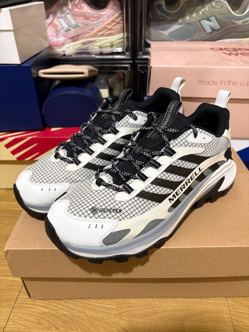 Merrell Moab Speed 2 Gore-Tex (Ash/Black) - Size 9 (Category: Casual Shoes) located in Santa Rosa. Submitted by senpaik (Listing ID 1470490372, Image 1). Description: Merrell Moab Speed 2 GTX Size 9 Condition: 9/10 No issue Used 3-4 times only for walking, not hiking Bought from Japan Price slightly negotiable DM if interested.