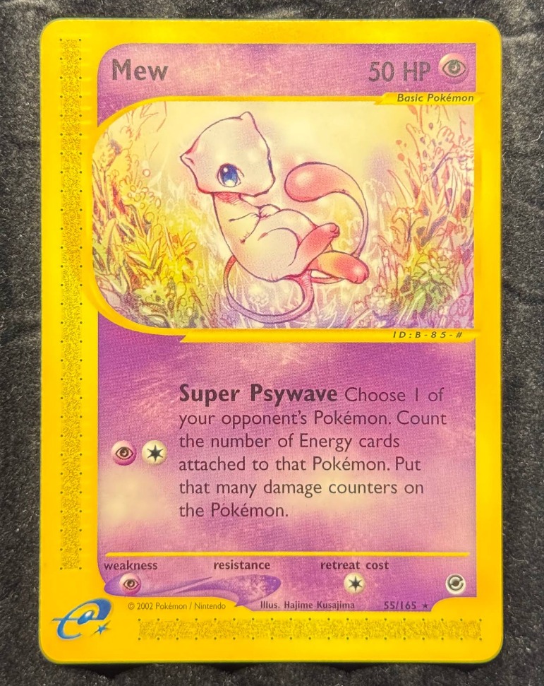Mew 55/165 Rare, Toys & Collectibles, Trading Cards, Raw Singles on ...