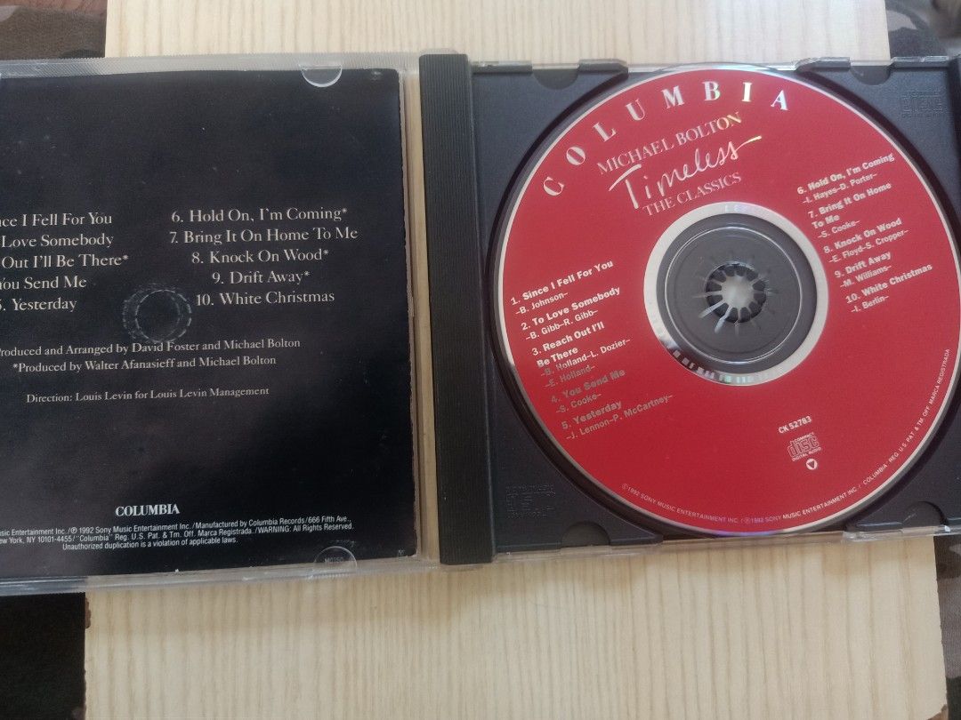 Michael bolton (Category: CDs & DVDs) located in Las Pinas. Submitted by the_recycle_shop (Listing ID 1470386500, Image 3). Description: Original good working condition.