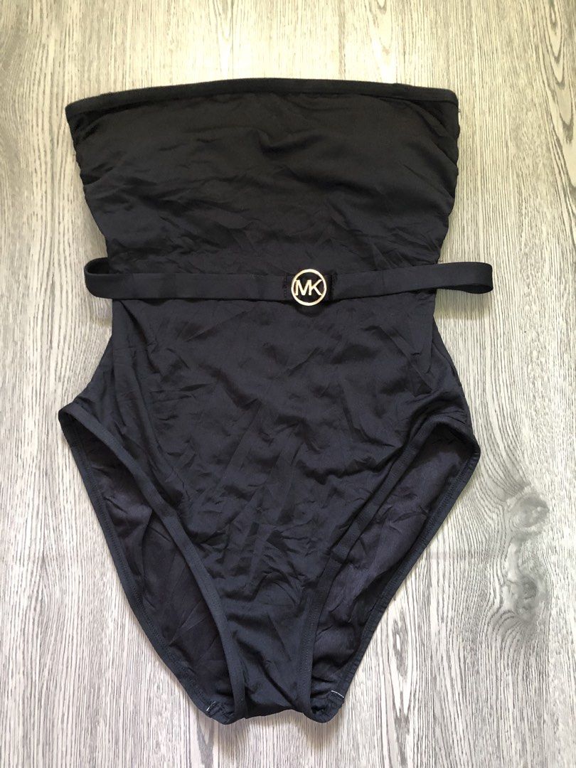 MICHAEL KORS BANDEAU SWIMSUIT (Category: Bikinis & Swimsuits) located in Santa Rosa. Submitted by eceldg05 (Listing ID 1470389335, Image 3). Description: MICHAEL KORS BLACK BANDEAU SWIMSUIT PADDED S-med Like new.